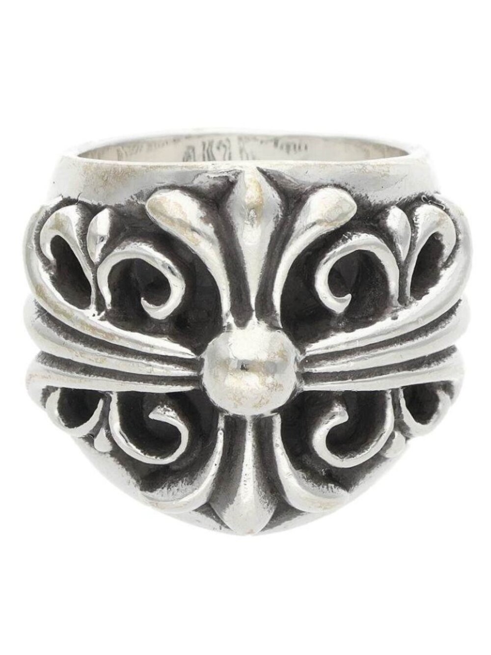 Chrome Hearts Keeper Silver Ring